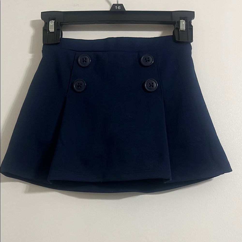 Children’s Pace Girls Navy Blue Double-Breasted Girls Skirt size 2T